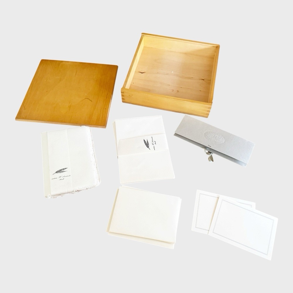 FRANCESCO RUBINATO calligraphy fountain pen, bits and stationary